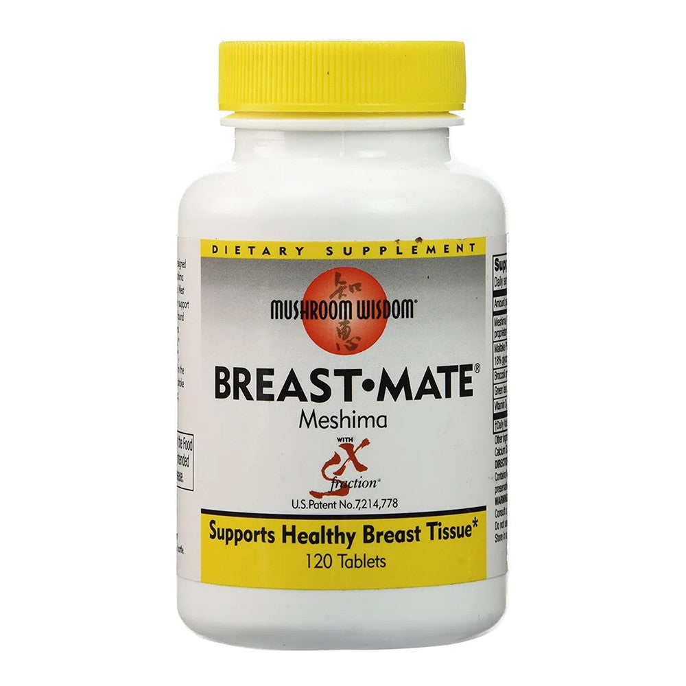 Mushroom Wisdom Breast Mate Vegetable Tablets, 120 Ea